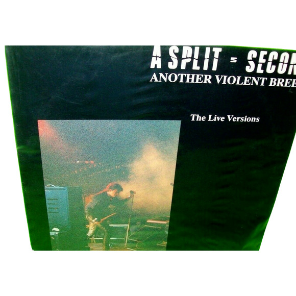 A Split Second ‎Another Violent Breed Live Vinyl 12" EP Record SEALED 1989 Synth - Picture 3 of 5